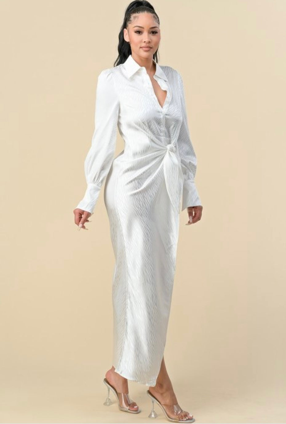 Belle - Off White Dress